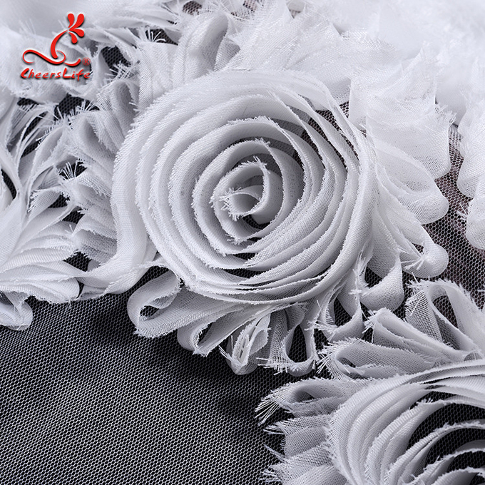Moda Top Sürme İşlemeli Dantel Kumaş / Dantel Netleştirme Kumaş
