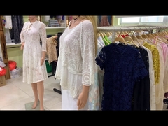 3CM İşlemeli Gelinlik Danteli Afrika File Naylon / Polyester