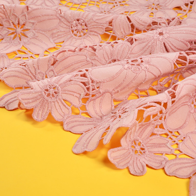 Guipure Cord Bridal Water Soluble Lace For Nigerian Evening